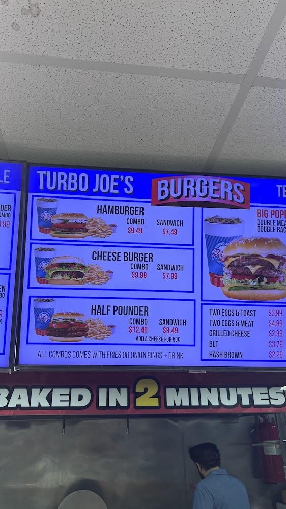 Turbo Joe's Halal Pizza & Burger Menu image 1